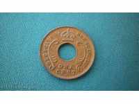 East Africa 1 Cent 1942 AUNC Rare (k)