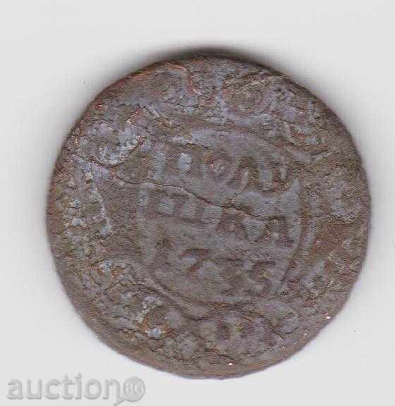 Half-Polushka 1735 Russia Half-Polushka 1735 Russia