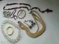 Lot ornaments necklaces necklaces jewelry bracelets in