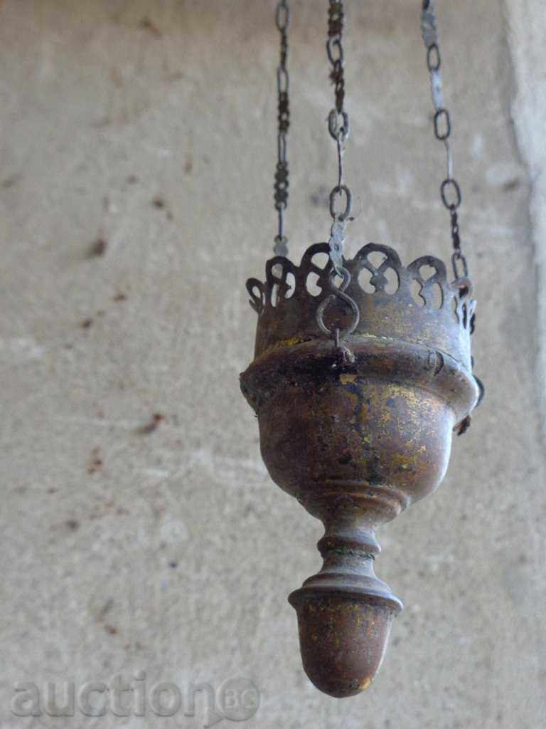 Livrarea Vechi lumânare acasă de bronz Livrarea Vechi lumânare acasă de bronz