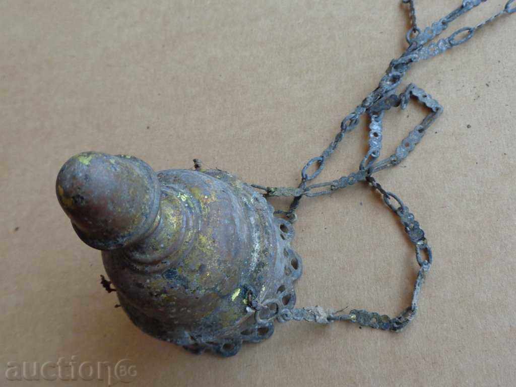 Vechi lumânare acasă de bronz - 6 Vechi lumânare acasă de bronz - 6