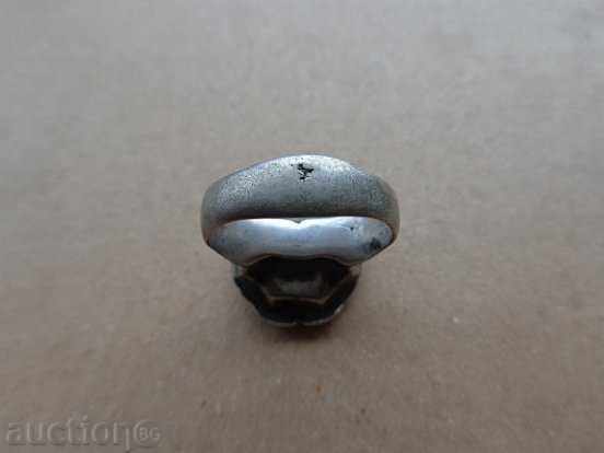 Delivery of Renaissance silver ring with enamel, silver, jewel, jewel