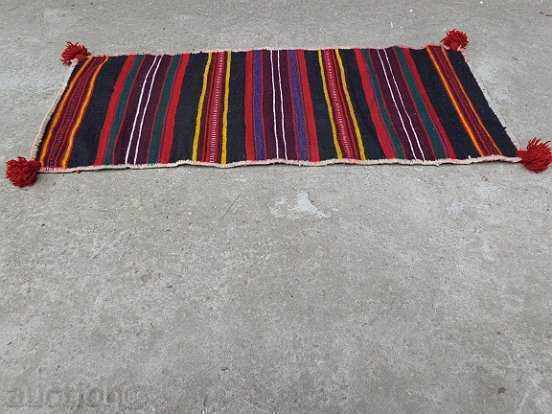 An old, hand-woven, pillowcase for a minder pillow - 6