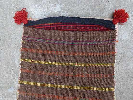 An old, hand-woven, pillowcase for a minder pillow - 7