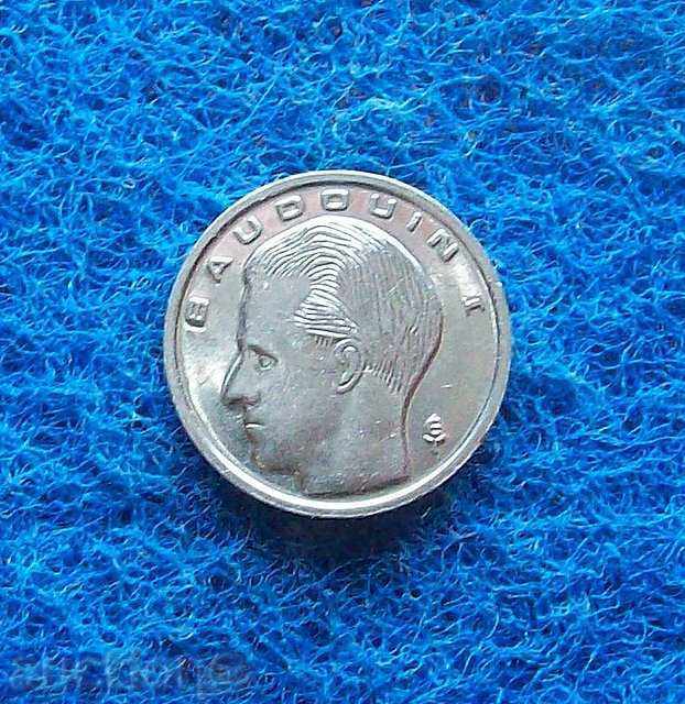 1 franc-kingdom belgium-1991 gmint with price 1.00 BGN | € 0.51