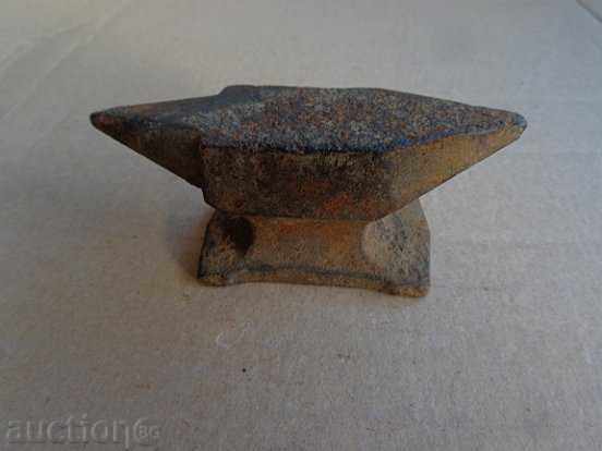 Miniature anvil, wrought iron, mignon - 6