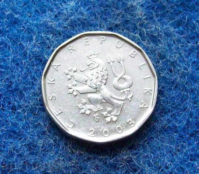 2 CRONES-CZECH REPUBLIC-2003-Excellent-Mint with price 0.50 BGN | € 0.26 2 CRONES-CZECH REPUBLIC-2003-Excellent-Mint with price 0.50 BGN | € 0.26