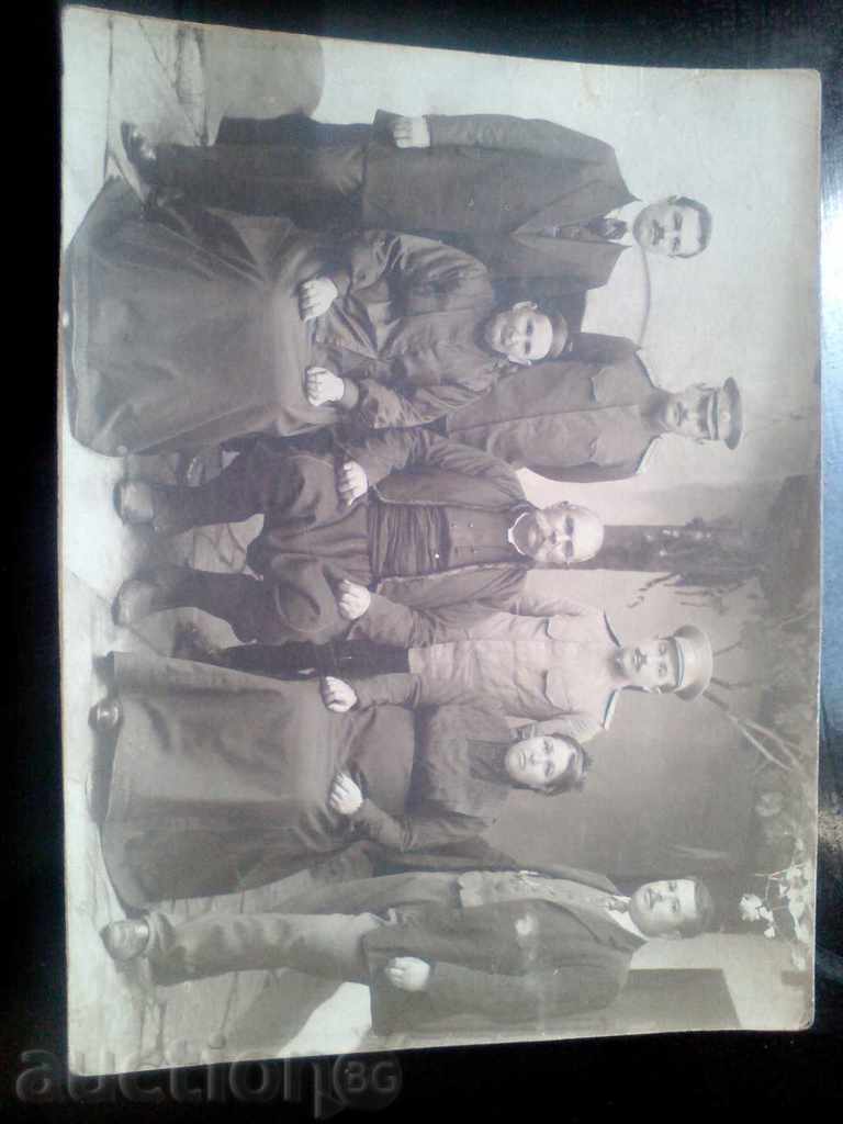 Old photo officers 1913