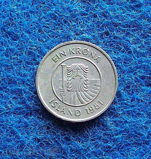 Iceland-1 krona-1981