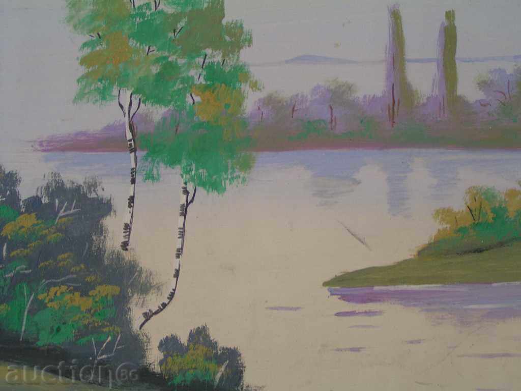 Landscape painting, watercolor / cardboard with price 40.00 BGN | € 20.45 Landscape painting, watercolor / cardboard with price 40.00 BGN | € 20.45