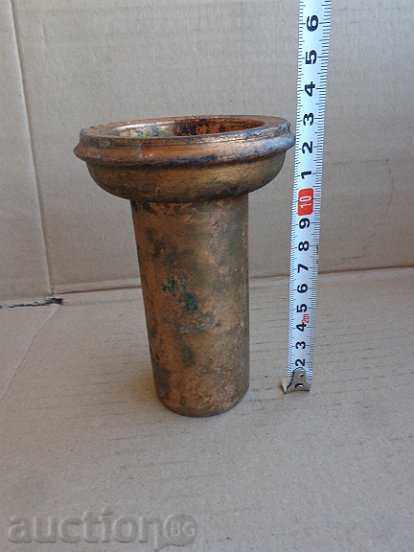 Vechi cupru sfeșnic, oală de cupru, cupru cu preț 19.00 BGN | € 9.71