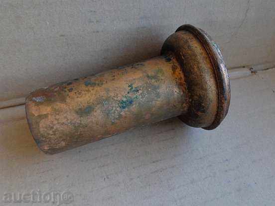 Vechi cupru sfeșnic, oală de cupru, cupru - 5