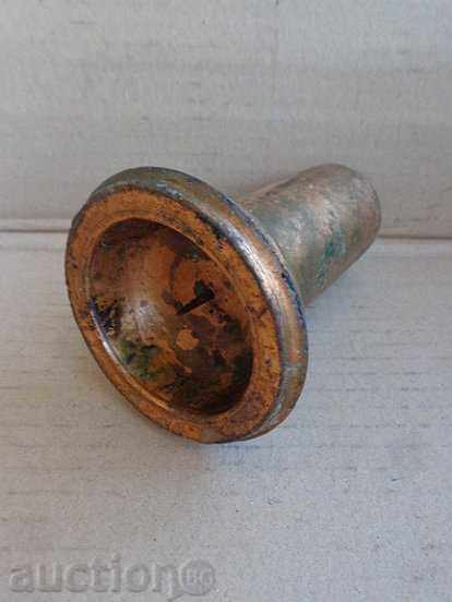 Vechi cupru sfeșnic, oală de cupru, cupru - 6