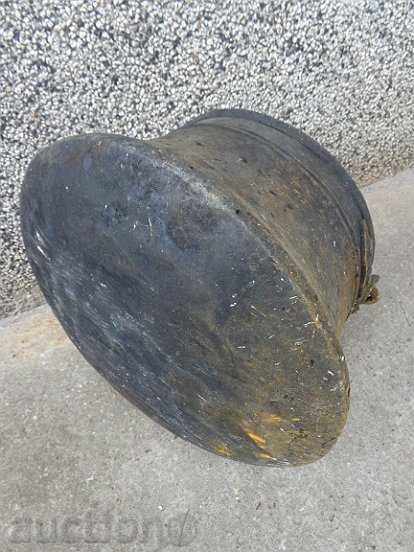 Old harania, copper vessel, large cauldron, copper, dustpan - 5 Old harania, copper vessel, large cauldron, copper, dustpan - 5