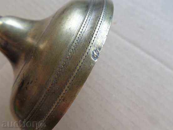 Licitație Old sfeșnic otoman cu tugra de imprimare Licitație Old sfeșnic otoman cu tugra de imprimare