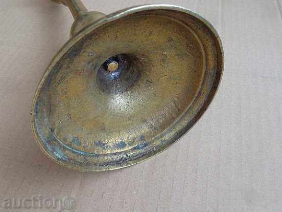 Old sfeșnic otoman cu tugra de imprimare - 6