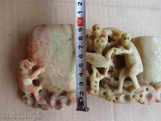 Auction An old pen of stone, plastic, figure, early twentieth century Auction An old pen of stone, plastic, figure, early twentieth century