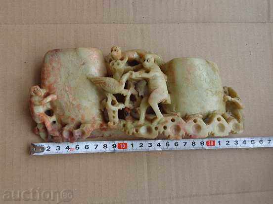 An old pen of stone, plastic, figure, early twentieth century - 7 An old pen of stone, plastic, figure, early twentieth century - 7