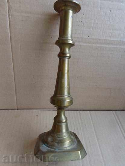 Old English candleholder with inscription - 6 Old English candleholder with inscription - 6