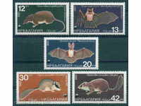 3279 Bulgaria 1983 WWF protected mammals **