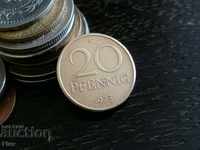 Монета - Германия - 20 пфенига | 1973г.