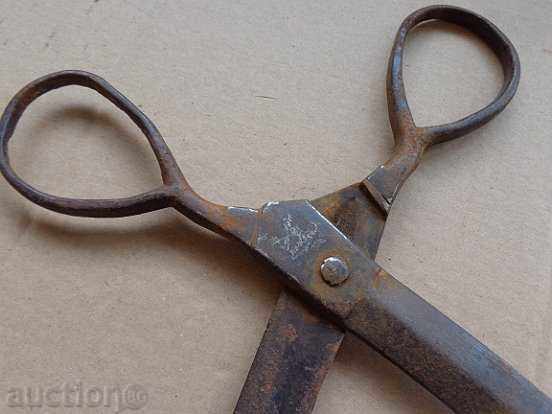 Delivery of Old Abadjic scissors 1857, wrought iron, blade Delivery of Old Abadjic scissors 1857, wrought iron, blade