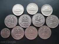 COINS USA USA DIFFERENT YEARS SITUATION 25 QUARTER QUARTER