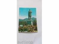 Καρτ ποστάλ Sopot μνημείο του Ιβάν Βάζοφ 1974