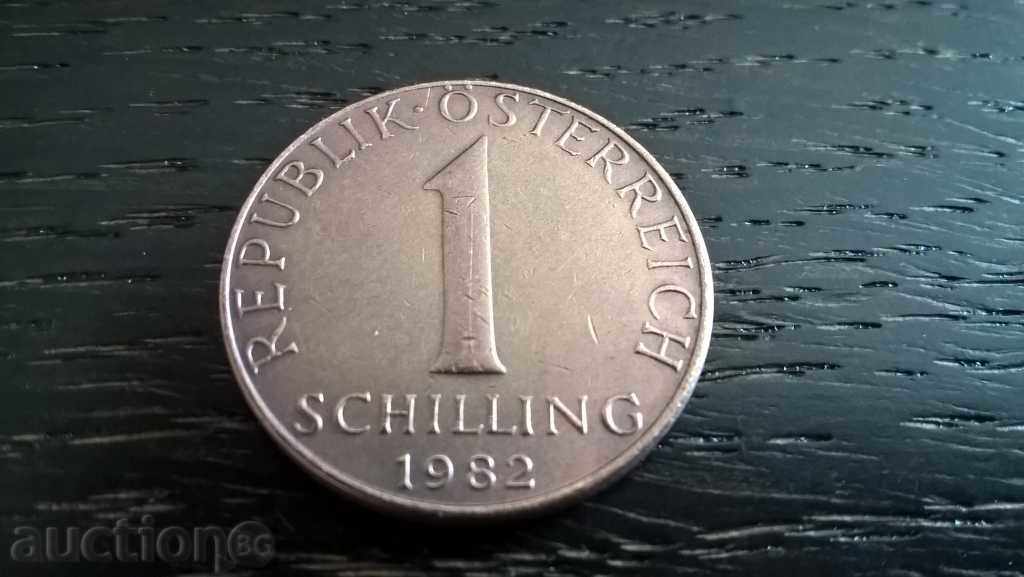 Moneda - Austria - 1 șiling | 1982.