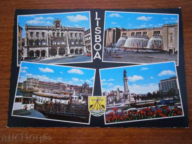 Card de LISBOA - LISABONA - PORTUGALIA - 70/2 /