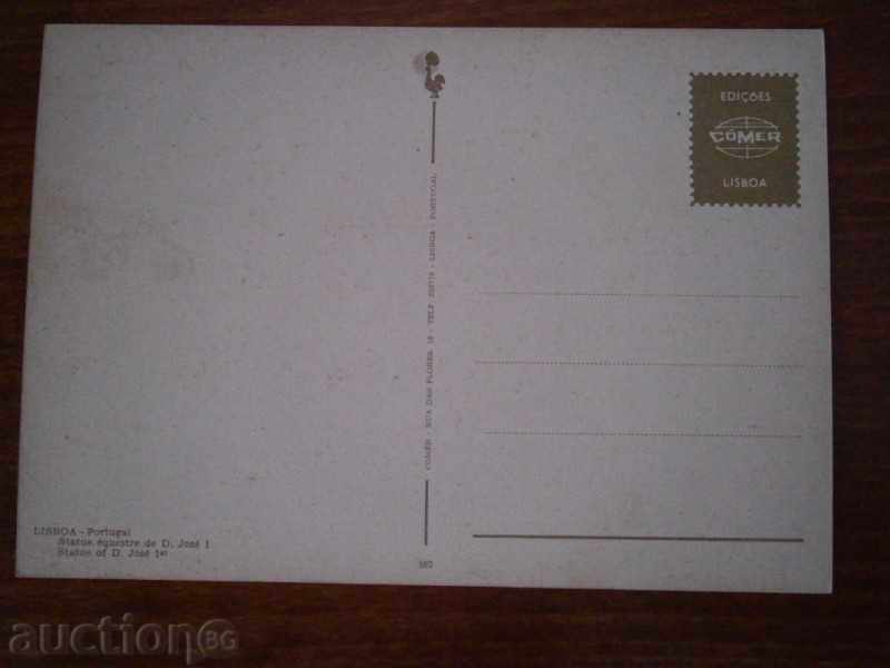 Card LISBOA - LISBON - PORTUGAL - 70 YEARS / 3 / with price 2.95 BGN | € 1.51 Card LISBOA - LISBON - PORTUGAL - 70 YEARS / 3 / with price 2.95 BGN | € 1.51