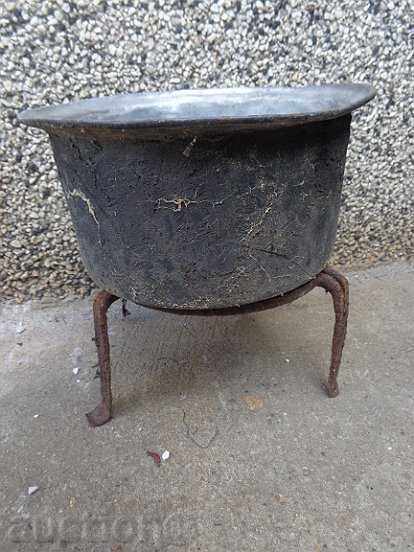 An old forged sack, fireplace, grill, wrought iron - 5 An old forged sack, fireplace, grill, wrought iron - 5