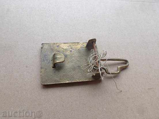 Vechi centura cataramă catarama uniformă, socialistă timpurie - 7