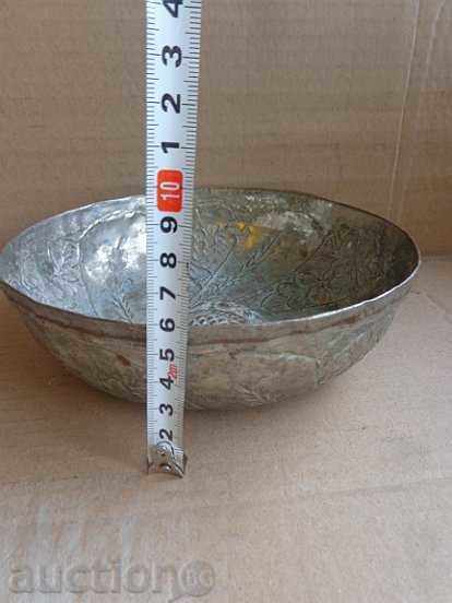 Renaissance copper bowl with figures, sahane, baker, fructy - 5 Renaissance copper bowl with figures, sahane, baker, fructy - 5