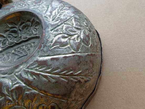 Renaissance copper bowl with figures, sahane, baker, fructy - 7 Renaissance copper bowl with figures, sahane, baker, fructy - 7