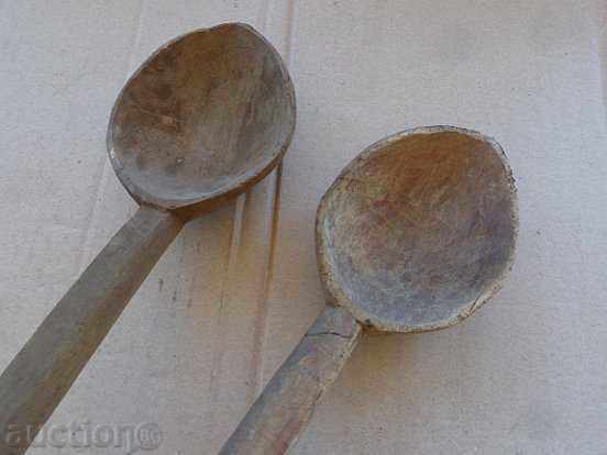 Lot wooden spoons, spoon, ladle, wooden - 5 Lot wooden spoons, spoon, ladle, wooden - 5