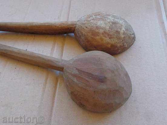 Lot wooden spoons, spoon, ladle, wooden - 6 Lot wooden spoons, spoon, ladle, wooden - 6