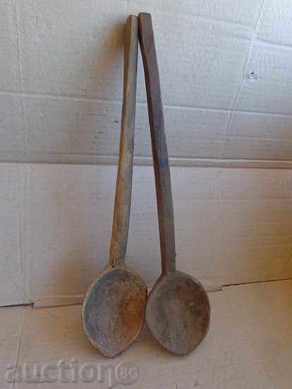 Lot wooden spoons, spoon, ladle, wooden