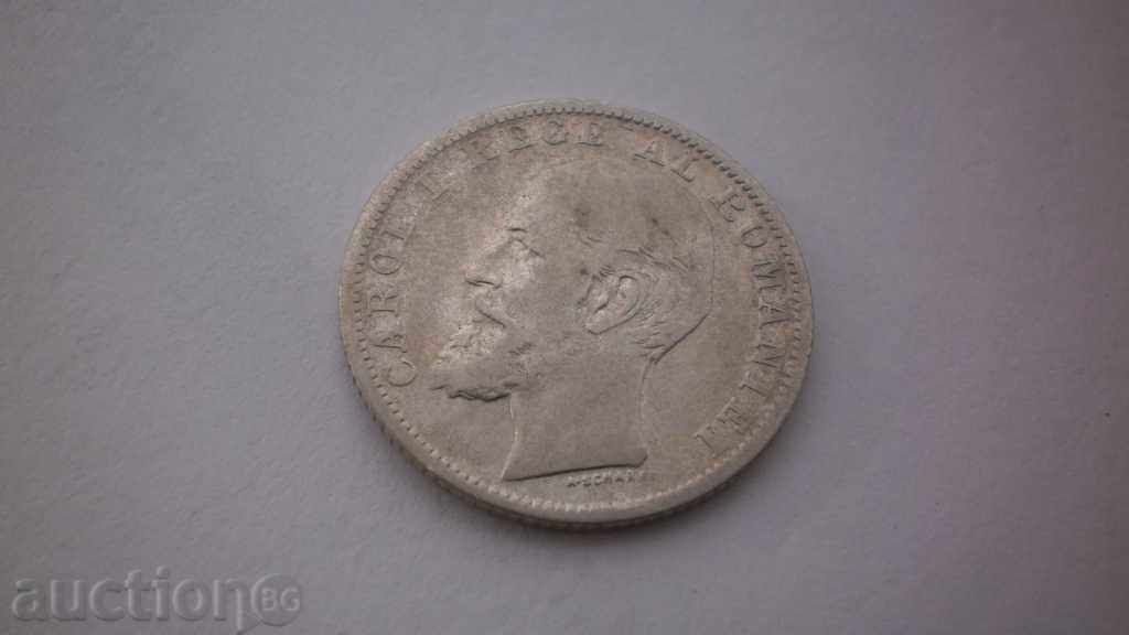 România 1 Leu / Carol I / România 1900 / Rare / cu preț € 20.45 | 40.00 BGN