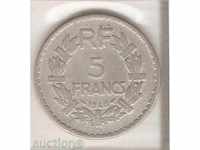 + France 5 Franc 1946