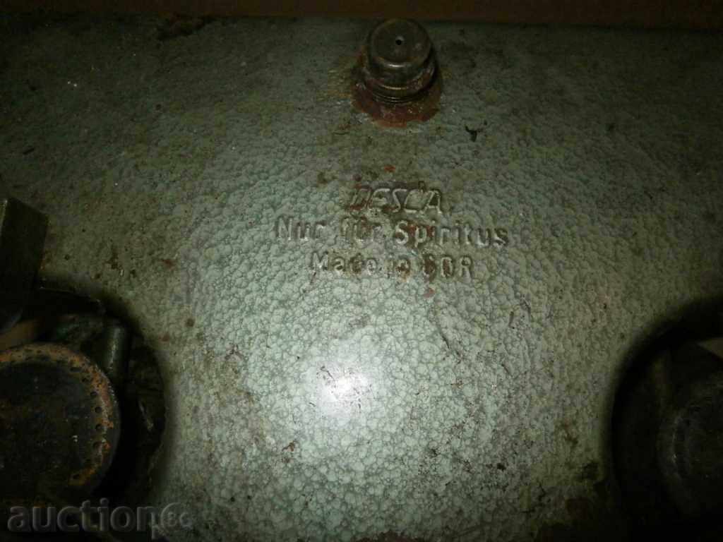 Auction Old petrol primus stove DESCA GDR Auction Old petrol primus stove DESCA GDR
