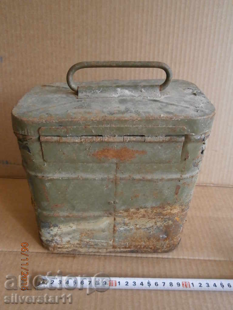 military army metal box WW2 WWII box for ammunition - 5 military army metal box WW2 WWII box for ammunition - 5