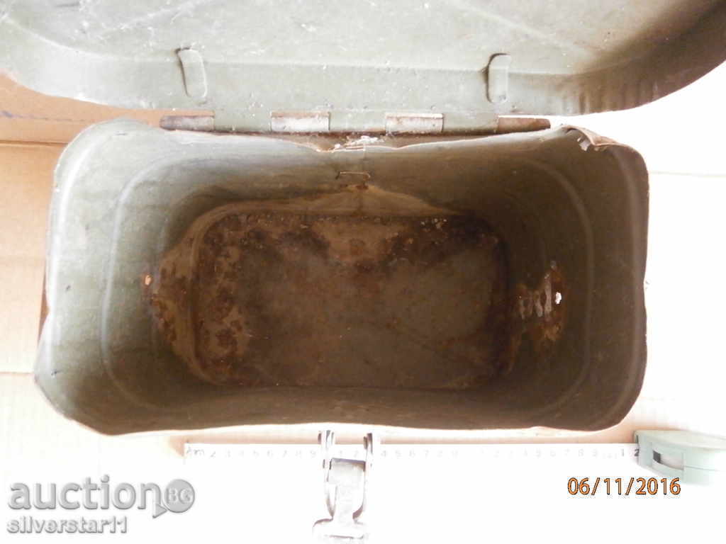 military army metal box WW2 WWII box for ammunition - 7 military army metal box WW2 WWII box for ammunition - 7