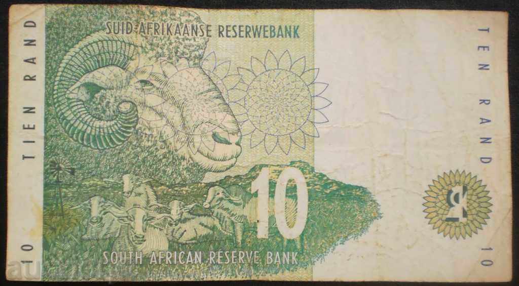 Νότια Αφρική 10 Ραντ Σπάνιες 1992 VF Τραπεζογραμματίων με τιμή € 3.07 | 6.00 BGN Νότια Αφρική 10 Ραντ Σπάνιες 1992 VF Τραπεζογραμματίων με τιμή € 3.07 | 6.00 BGN