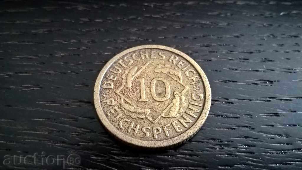 Reich coin - 10 pfennig | 1925; series G Reich coin - 10 pfennig | 1925; series G