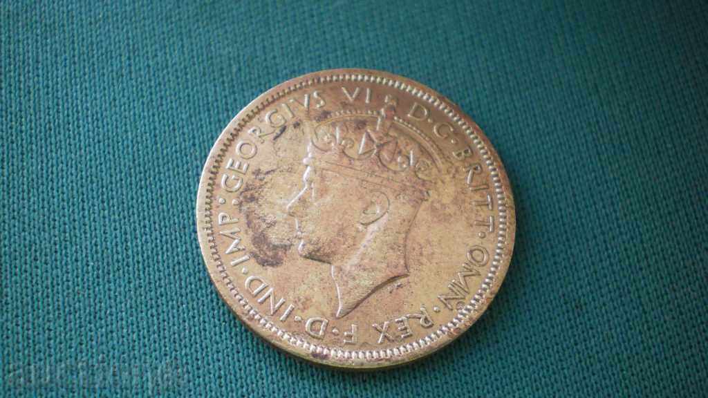 Britisch Westafrika 1Shilling 1940  БРИТАНСКА ЗАПАДНА АФРИКА с цена € 7.67 | 15.00 лв.