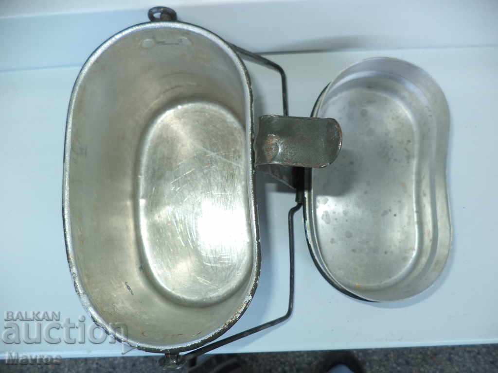 Rarely old Bulgarian soldier pot - shape "kidney" - 5