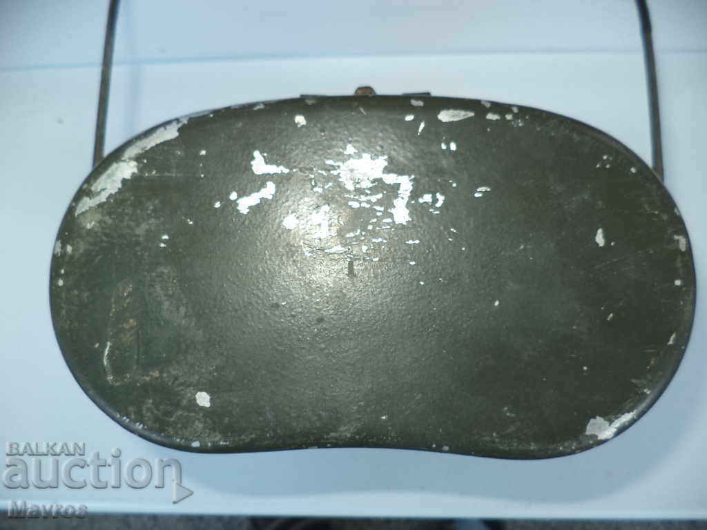 Rarely old Bulgarian soldier pot - shape "kidney" - 6