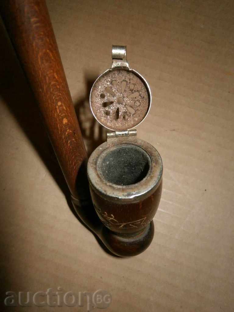 Delivery of wooden pipe Delivery of wooden pipe