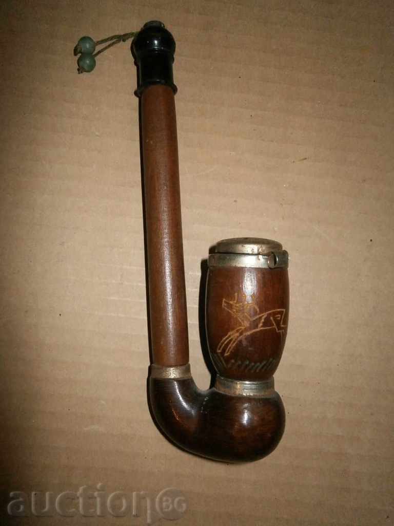wooden pipe